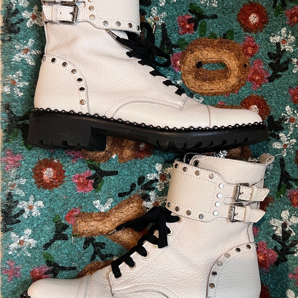 Sam Edelman Leather Boots 9.5 women